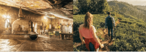Meditation session in Sri Lanka tea country